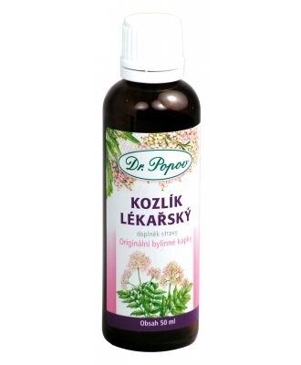 Dr.Popov Kapky bylinné Kozlík lékařský 50ml
