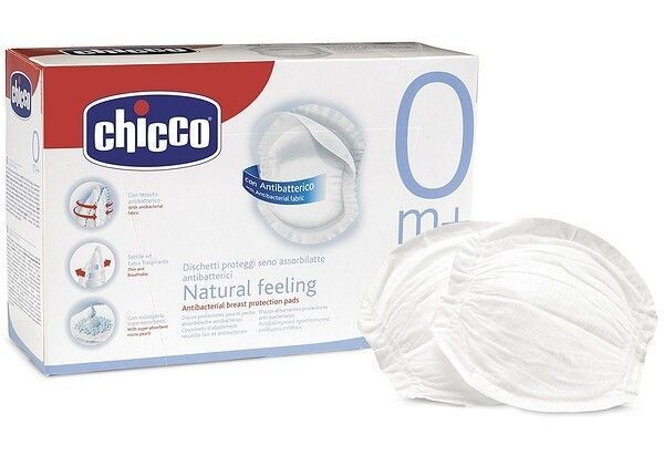 CHICCO Tampony do podprsenky antibakteriální 30ks