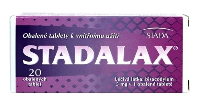 STADALAX 5MG obalené tablety 20