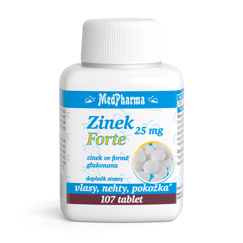 MedPharma Zinek 25mg Forte tbl.107