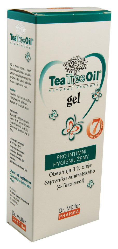Dr. Müller Tea Tree Oil vaginální gel 7 x 7 5 g