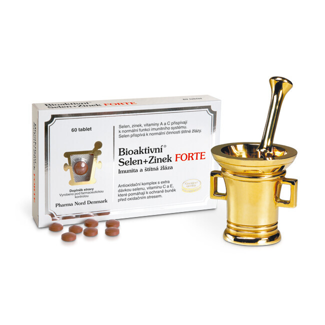 Bioaktivní Selen+Zinek FORTE tbl.60