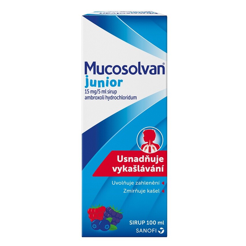 Fotografie Mucosolvan Junior sirup 100 ml