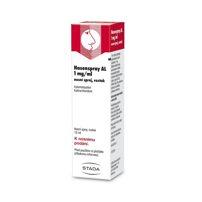 NASENSPRAY AL 1MG/ML nosní podání sprej, roztok 1X10ML