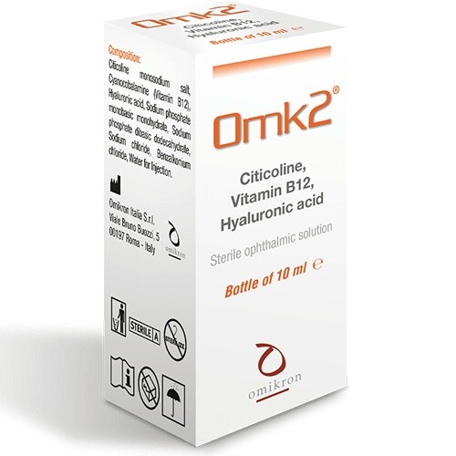OMK2 sterilní oční roztok lahvička 10ml