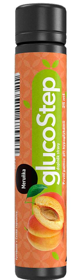 glucoStep meruňka 25ml
