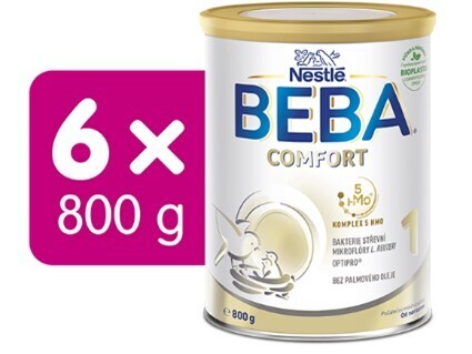 BEBA COMFORT 1 5HMO 800g - balení 6 ks