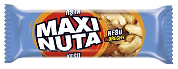 MAXI NUTA Ořechová tyčinka Kešu a Ořechy 35g