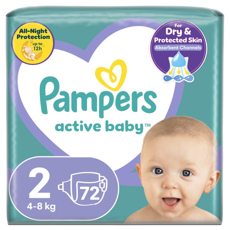 Pampers New Baby 2 Mini 72ks
