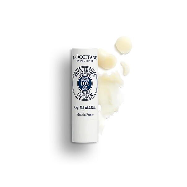 LOCCITANE Výživný balzám na rty Bambuc. máslo 4.5g