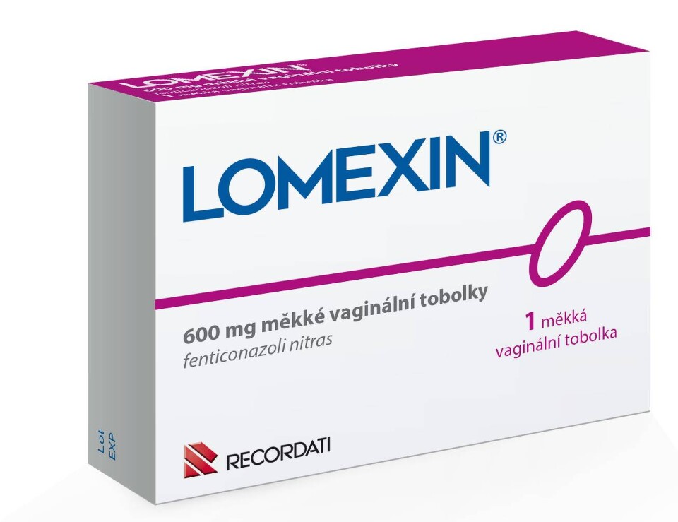 LOMEXIN 600MG vaginální měkké tobolky 1