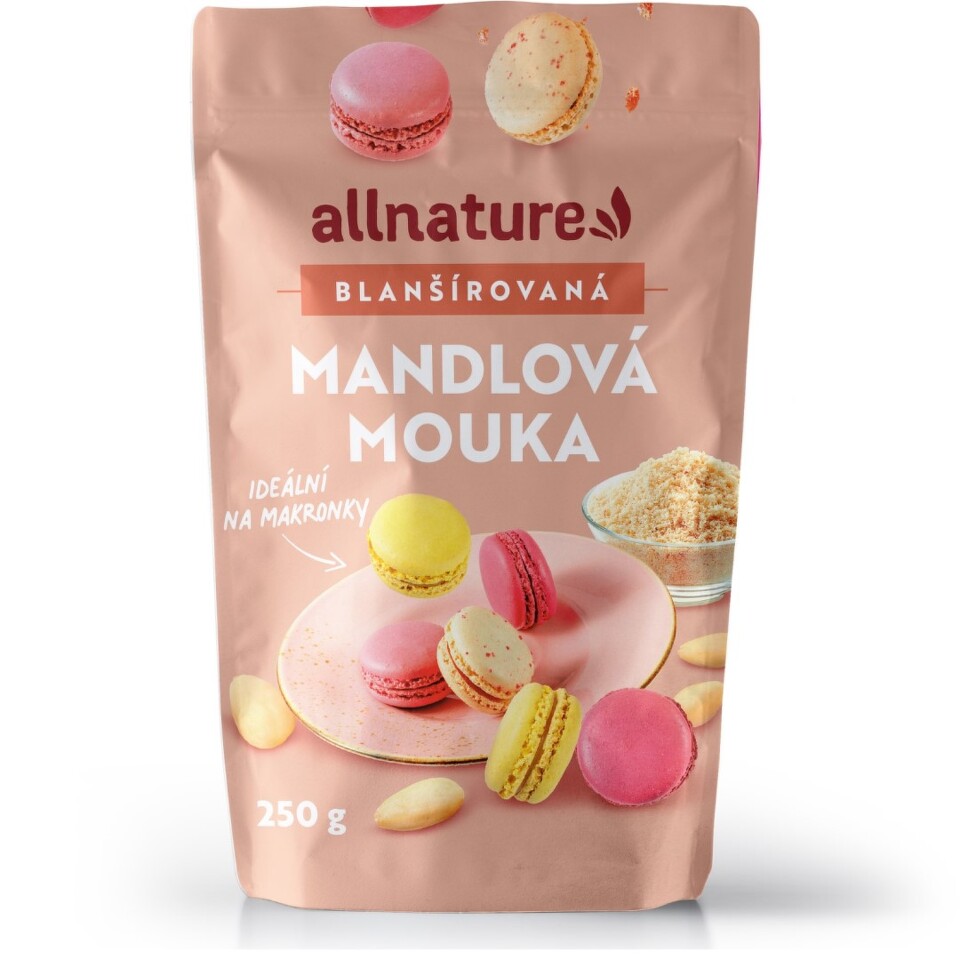 Allnature Mandlová mouka blanšírovaná 250 g