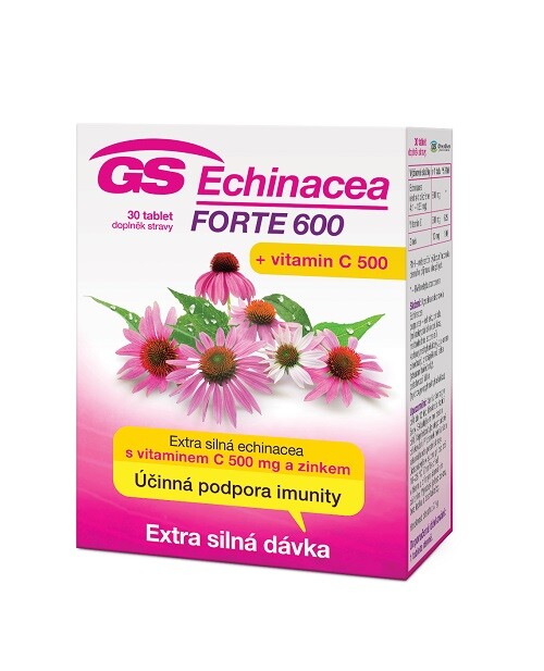 GS Echinacea Forte 600 tbl.30 ČR/SK