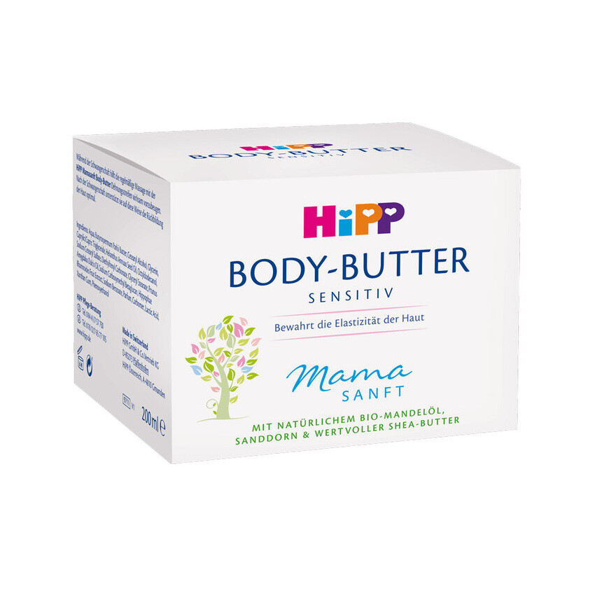 Fotografie Hipp MamaSanft Tělové máslo 200 ml