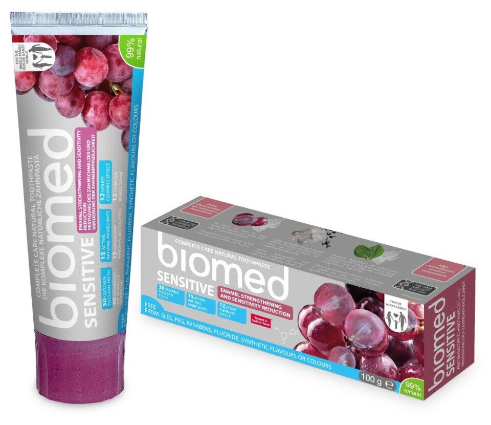 BIOMED SENSITIVE zubní pasta BIO 100g