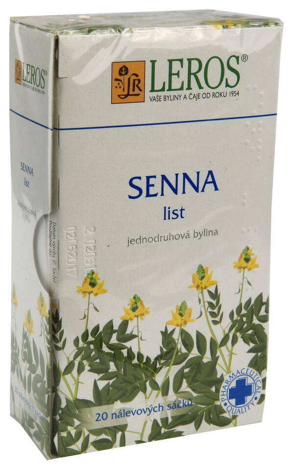 LIST SENNY léčivý čaj 20X1G III