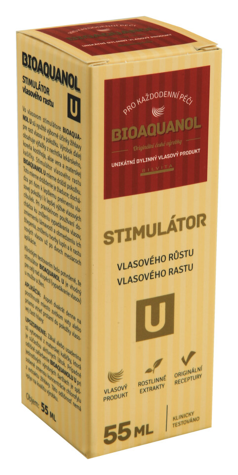 Bioaquanol U stimulátor vlasového růstu 55ml