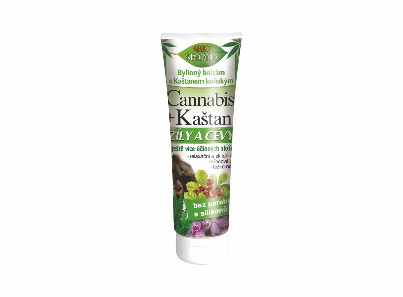 BIONE Cannabis+Kaštan Žíly a cévy bylin.bal.200ml
