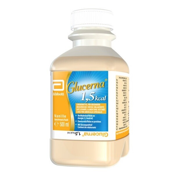 GLUCERNA 1,5 KCAL VANILKOVÁ PŘÍCHUŤ perorální roztok 1X500ML