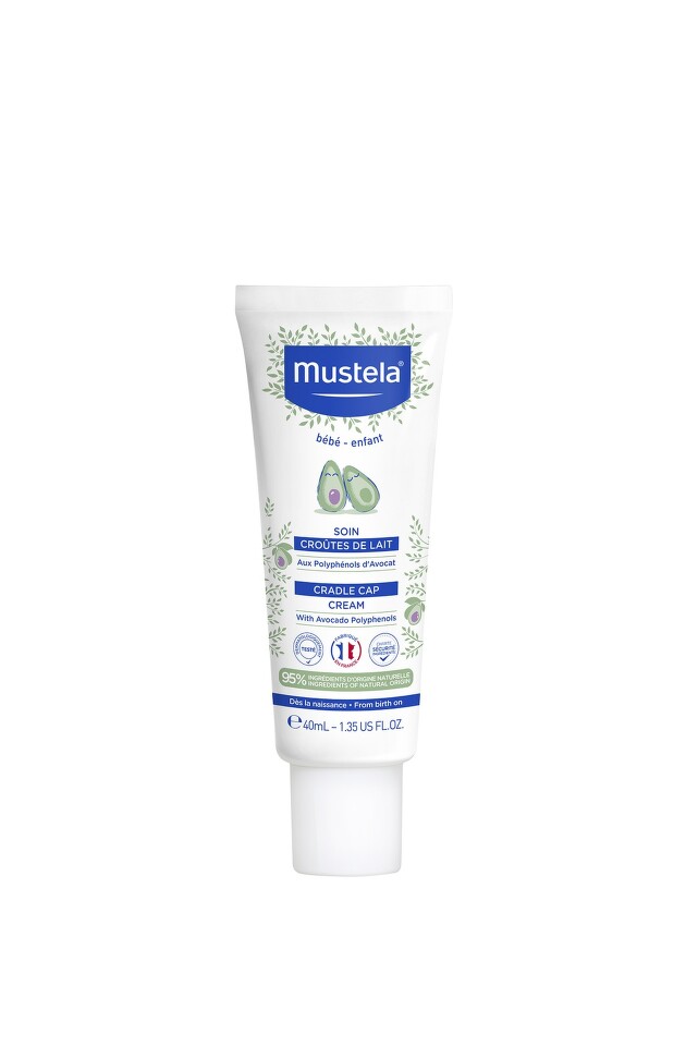 Mustela Krém proti tvorbě mléčných krust ve vlasech 40ml