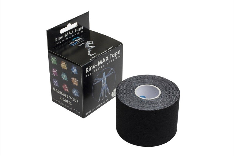 Kine-MAX Classic kinesiology tape černá 5cmx5m