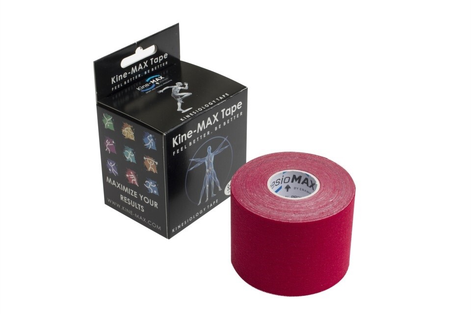 Kine-MAX Classic kinesiology tape červ. 5cmx5m