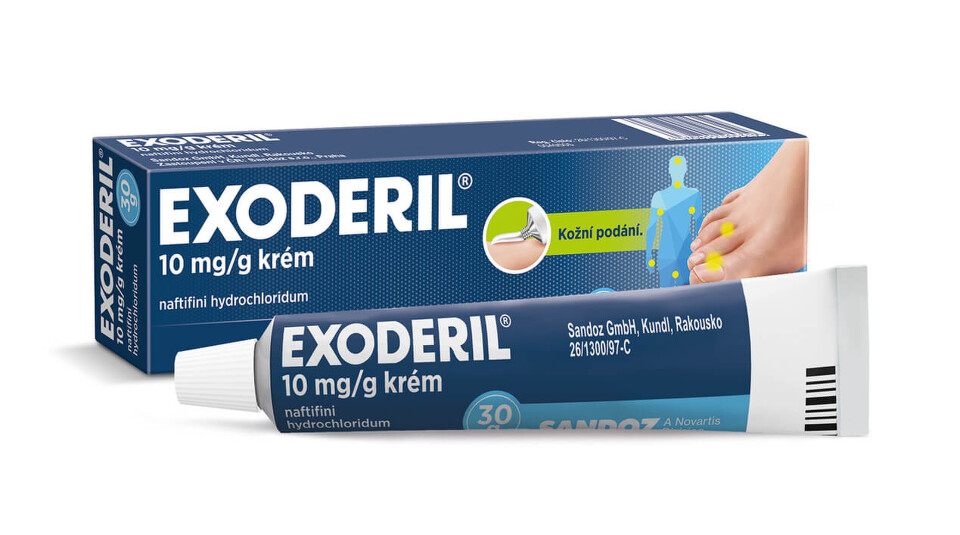 Fotografie EXODERIL 10MG/G krém 30G