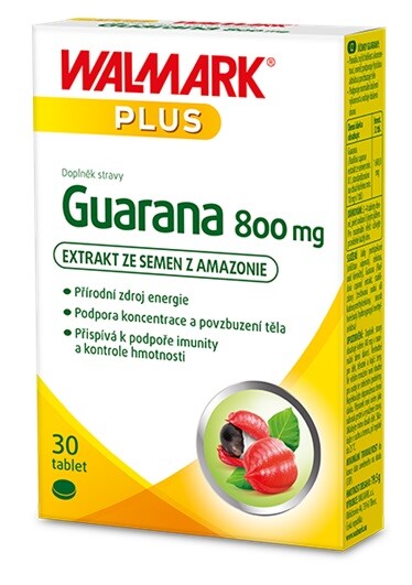 Fotografie Walmark Guarana 800 mg 30 tablet