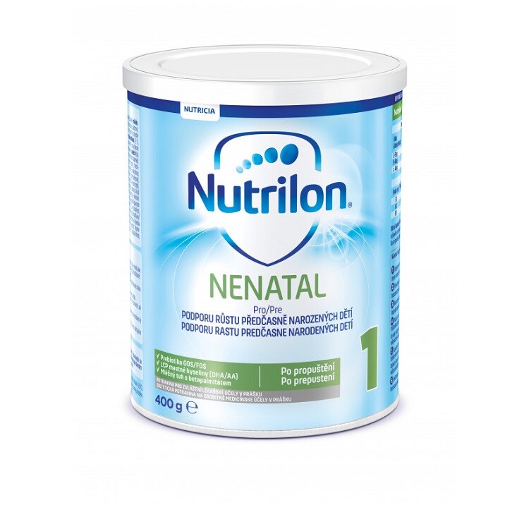Fotografie NUTRILON 1 Nenatal Post Discharge Počátení kojenecké mlék 400 g Nutrilon
