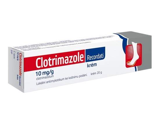 CLOTRIMAZOLE RECORDATI 10MG/G krém 1X20G