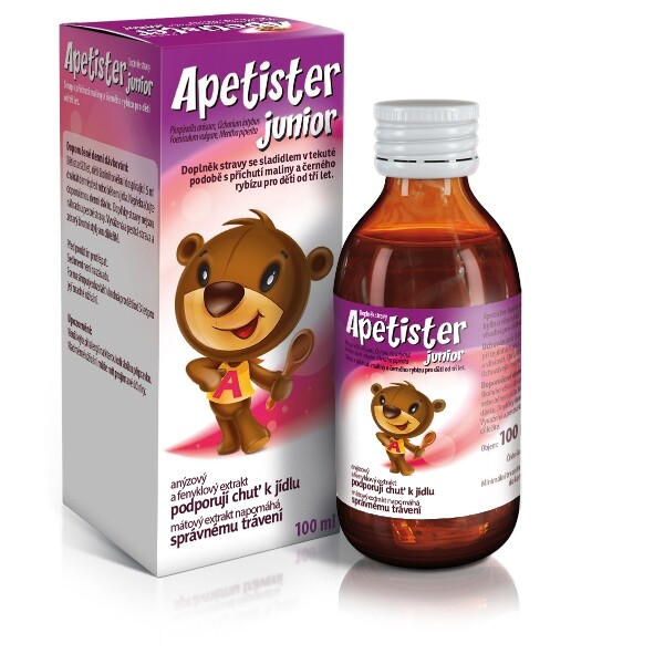 APETISTER JUNIOR sirup 100 ml