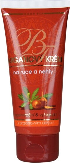 BodyTip Arganový krém na ruce a nehty 100ml