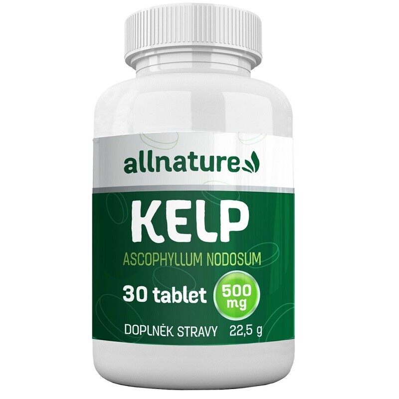Allnature Kelp 500mg tbl.30