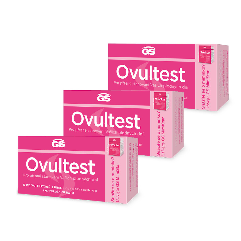 GS Ovultest 6ks - balení 3 ks