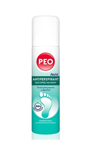 PEO Antiperspirant deo sprej na nohy 150ml