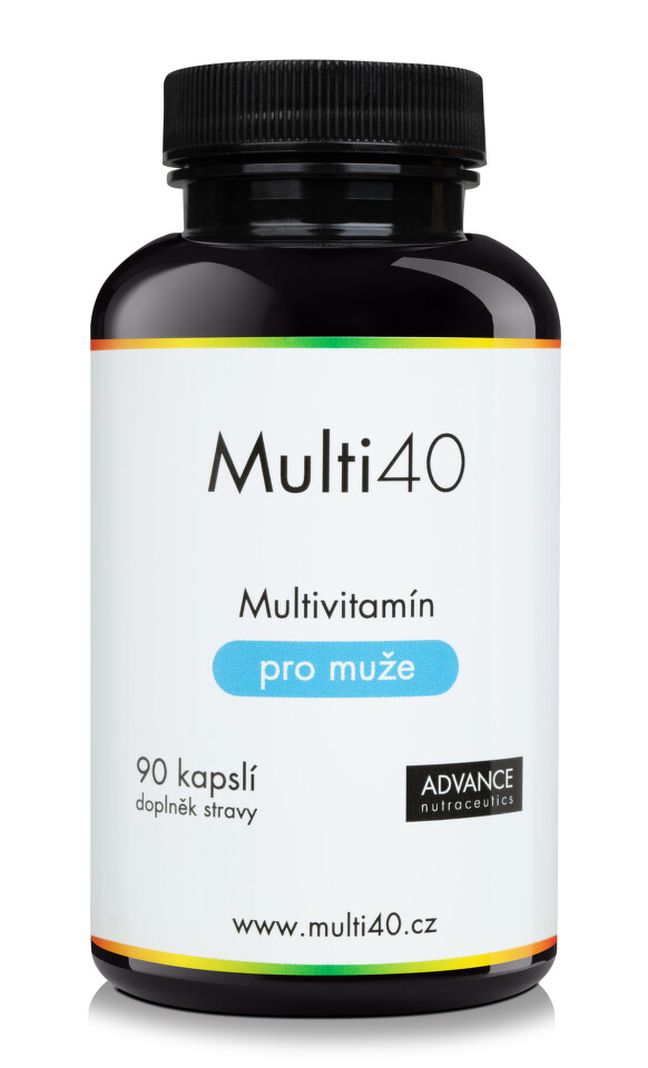 Fotografie ADVANCE Multi40 pro muže cps. 90 Advance nutraceutics