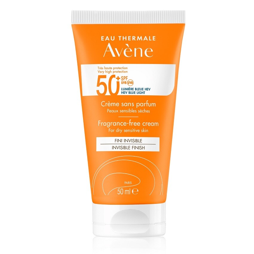 AVENE Sun Krém bez parfemace SPF50+ 50 ml