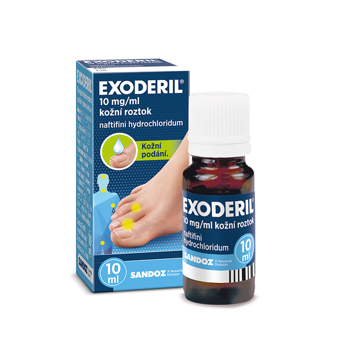 EXODERIL® 10MG/ML kožní roztok 1X10ML