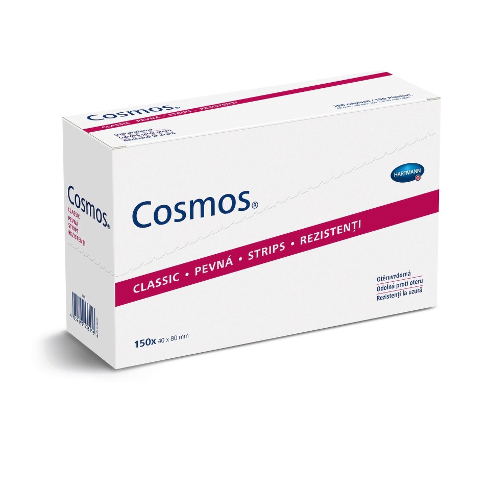COSMOS náplasti Pevná strips 80x40mm 50x3ks