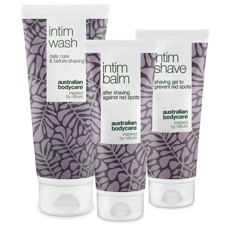 Australian Bodycare set na holení 3ks