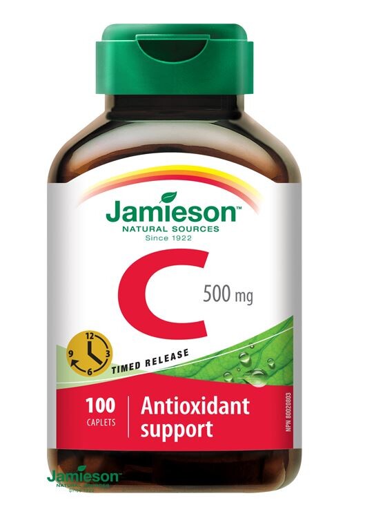 JAMIESON Vitamín C 500mg s postup.uvolňov.tbl.100