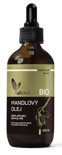 Allskin Mandlový olej BIO 100ml