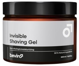 Beviro Neviditelný gel na holení 500ml