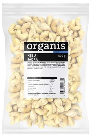 Organis Kešu natural 500g
