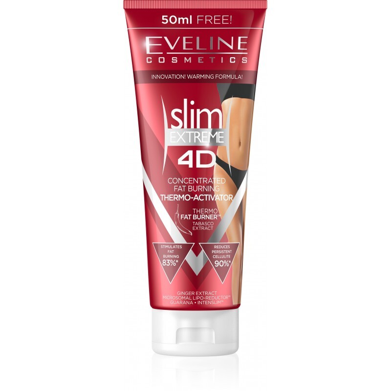 EVELINE SLIM 4D Thermo active slimming serum 250ml