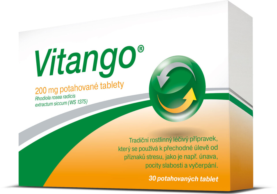 Fotografie VITANGO 200 MG potahované tablety 30