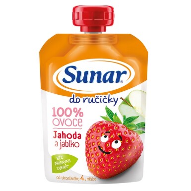 Sunárek Do ručičky jablko-JAHODA 100g