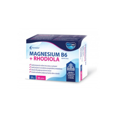 Magnesium B6 + Rhodiola tbl.30 obd.