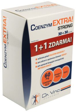 Coenzym EXTRA! Strong 60mg DaVinci tob.30+30ZDARMA