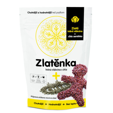 Zlatěnka lněná vláknina a chia 300g